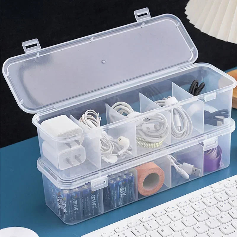Transparent Cable Organizer Box