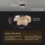 Luxury Crystal LED Pendant Chandelier