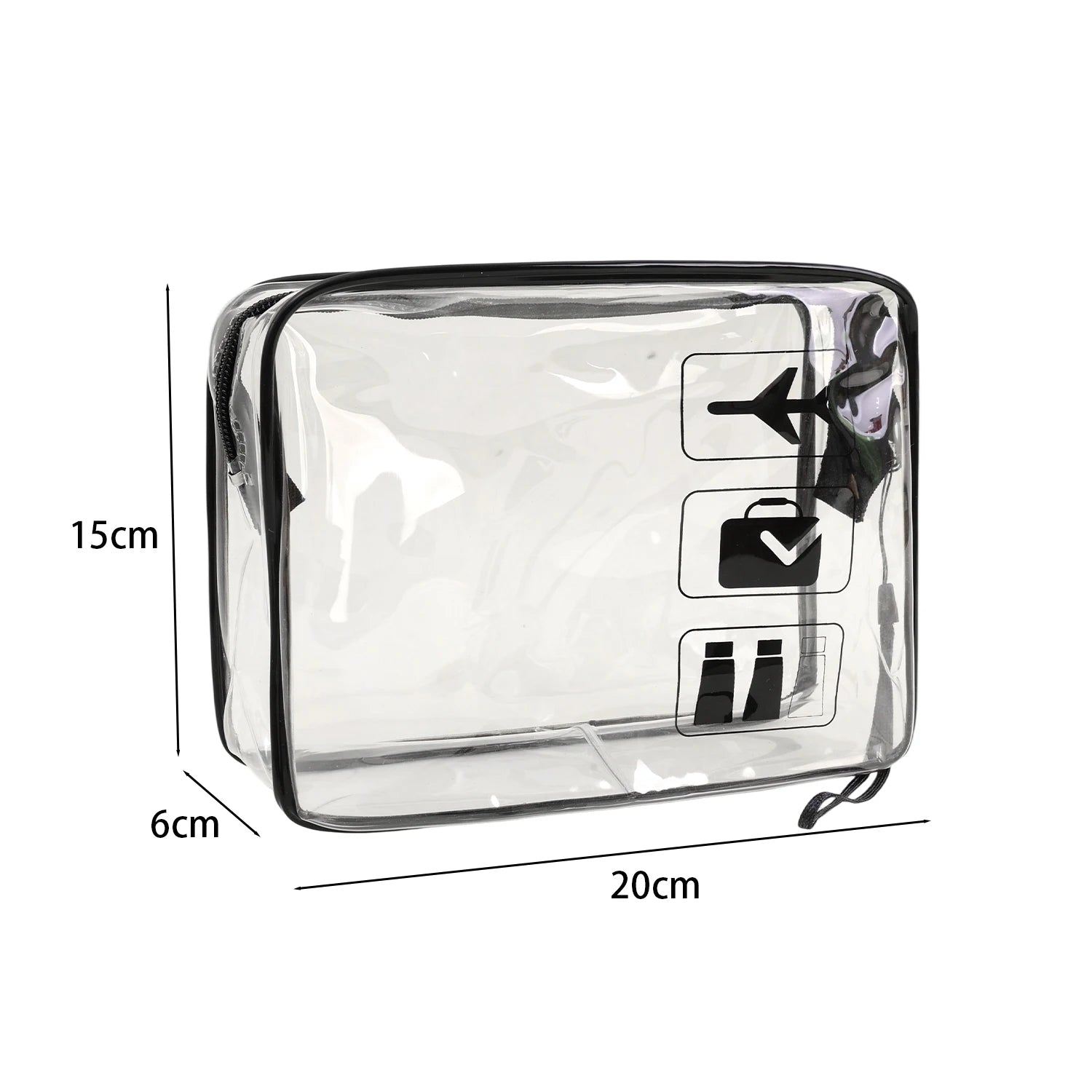Clear Travel Cosmetic Organizer Bag