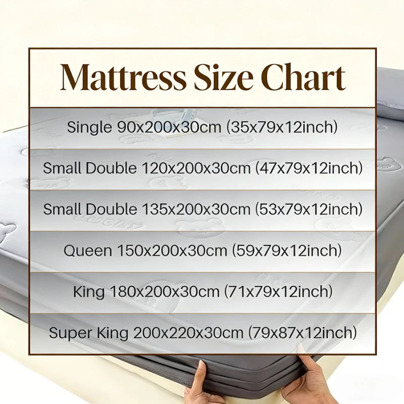 Waterproof Quilted Mattress Protector Deep Pocket