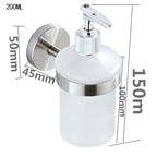 Glass Wall Mounted Soap Dispenser