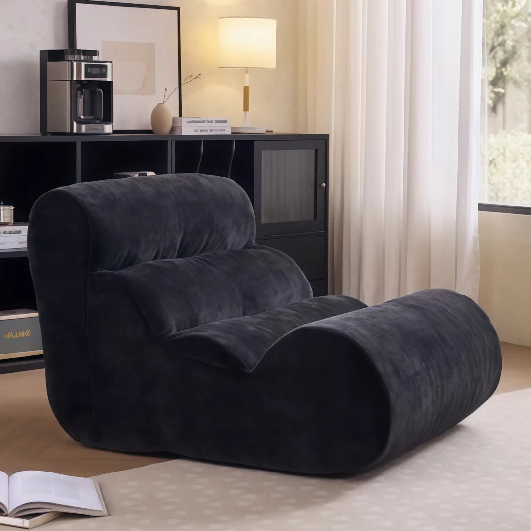 Modern Curved Lounge Chair Sofa