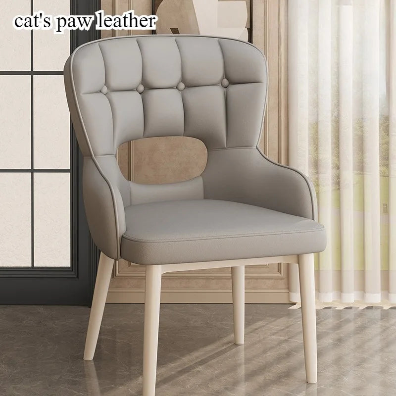 European High-Back Dining Chair
