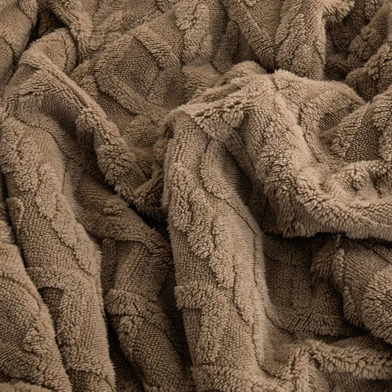 Luxurious Sherpa Fleece Blanket