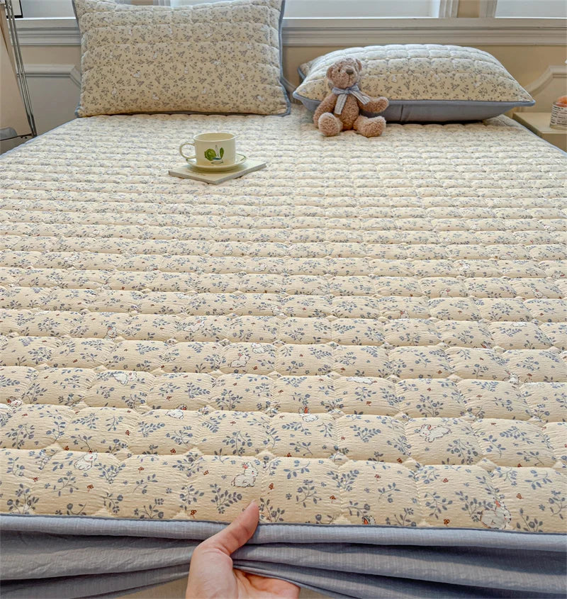 Waterproof Anti-Mite Fitted Mattress Protector