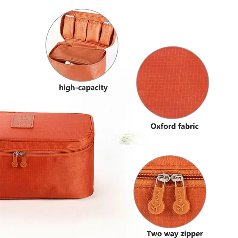Waterproof Travel Underwear Organizer Bag