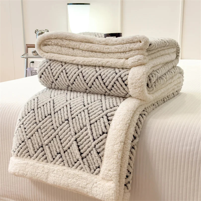 Luxury Double Layer Fleece Blanket