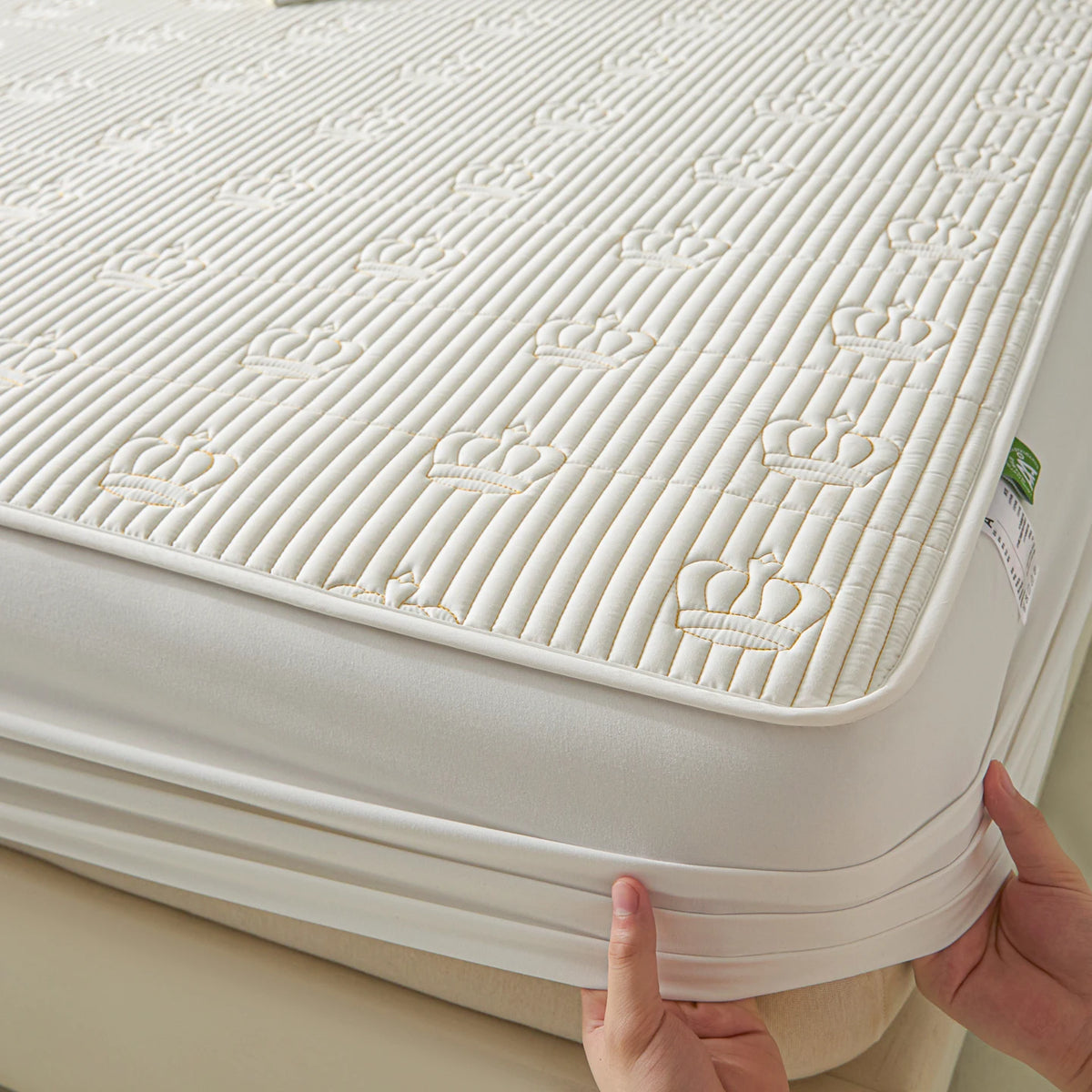 Antimicrobial Quilted Mattress Protector