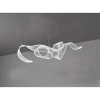 Artistic Ribbon Pendant Light Design