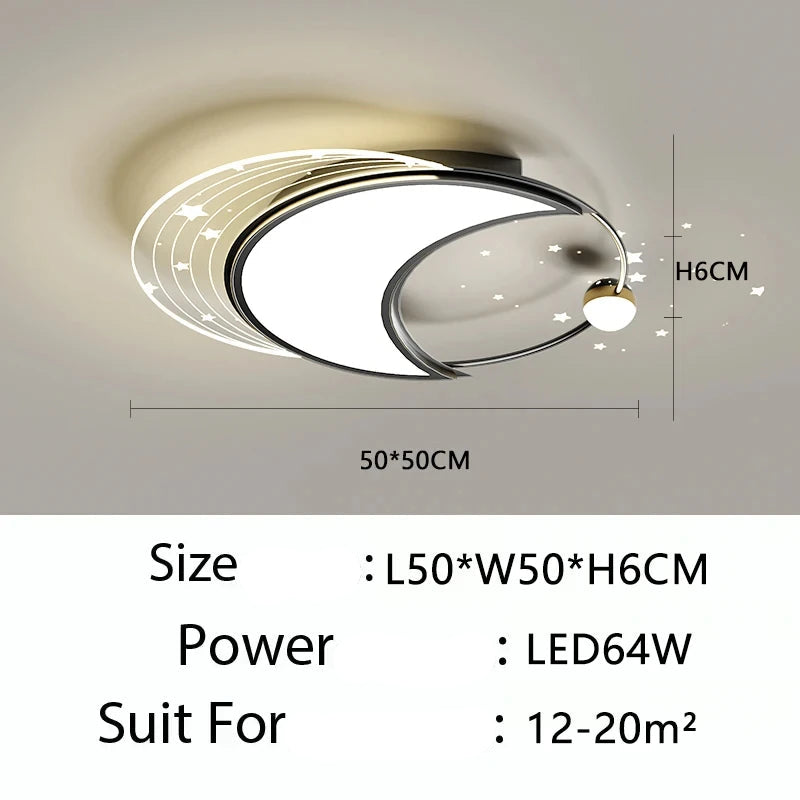 Modern LED Ceiling Lamp Dimmable