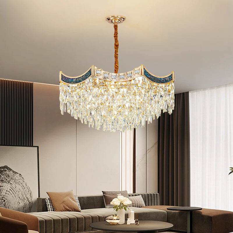 Elegant Crystal Chandelier Designer Light