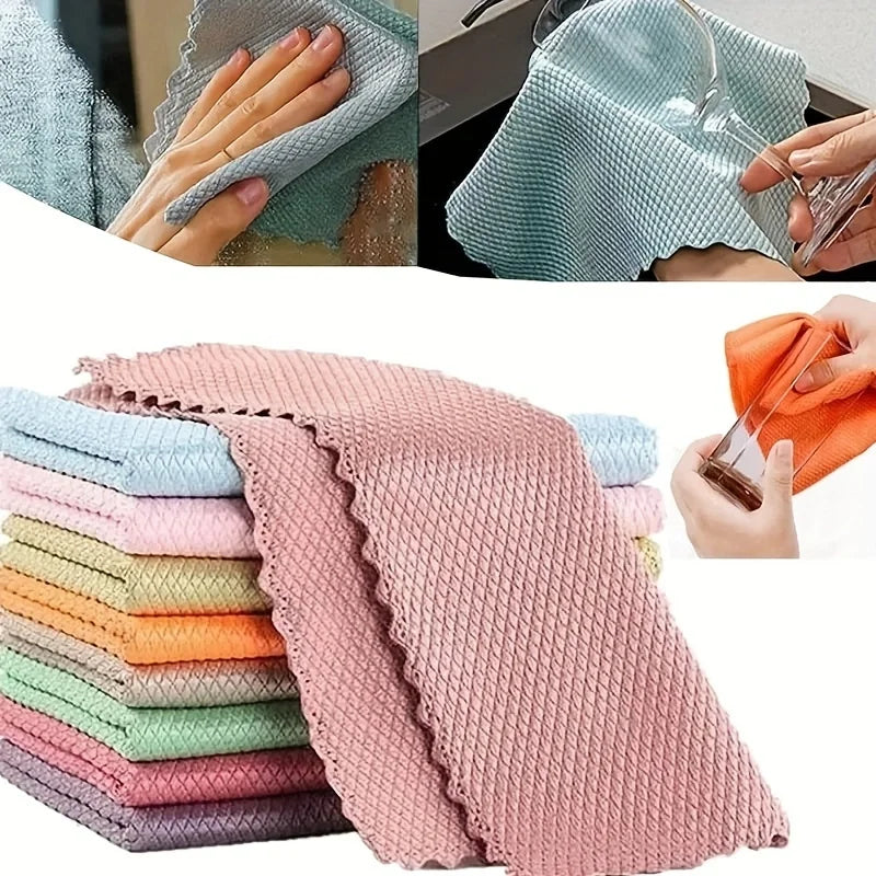 Lint-Free Microfiber Cleaning Cloth