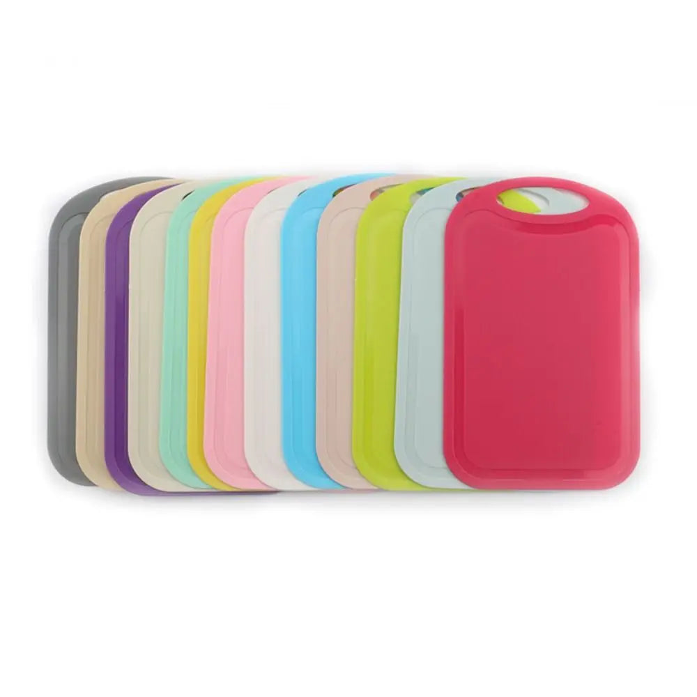 Non-Slip Colorful Plastic Cutting Board