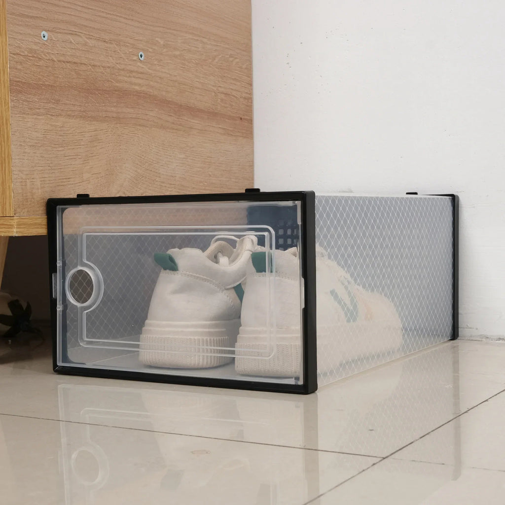 Clear Stackable Shoe Organizer