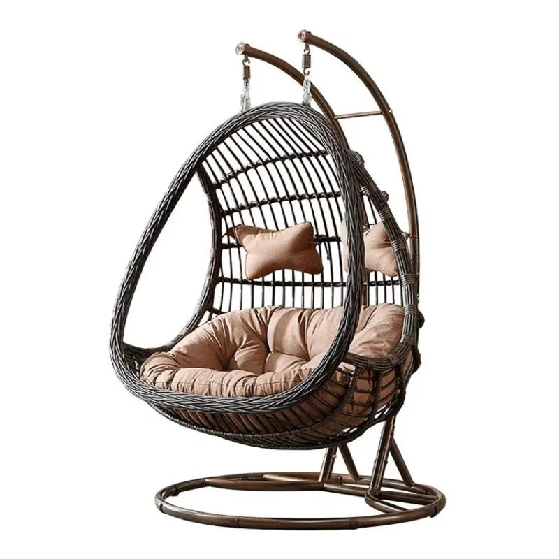 Hanging Egg Swing Chair Set