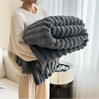 Fluffy Faux Fur Throw Blanket