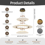 Modern Aluminum LED Chandelier