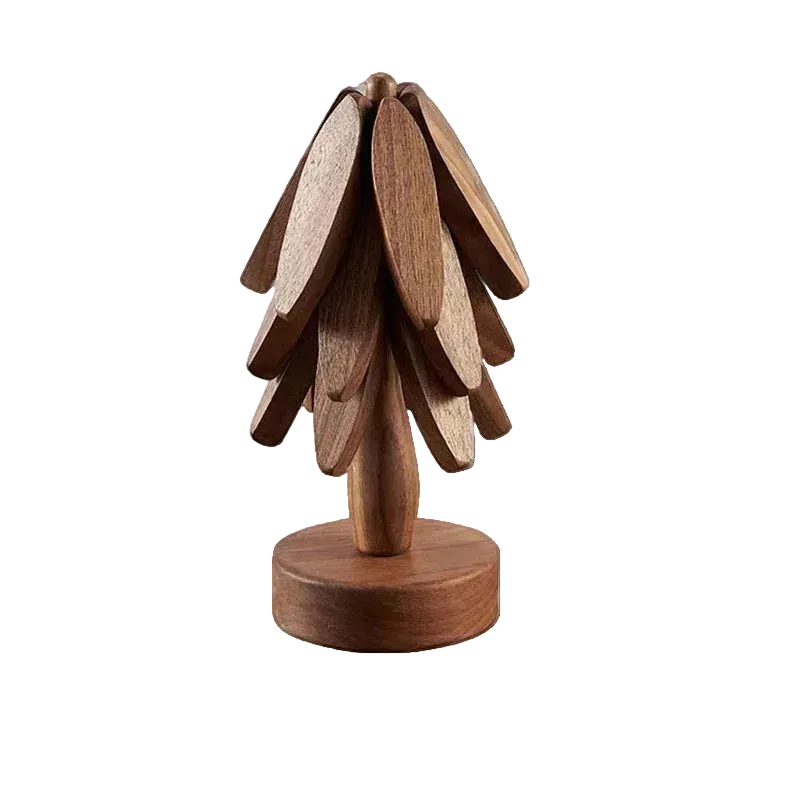 Wooden Tree Design Heat Trivet