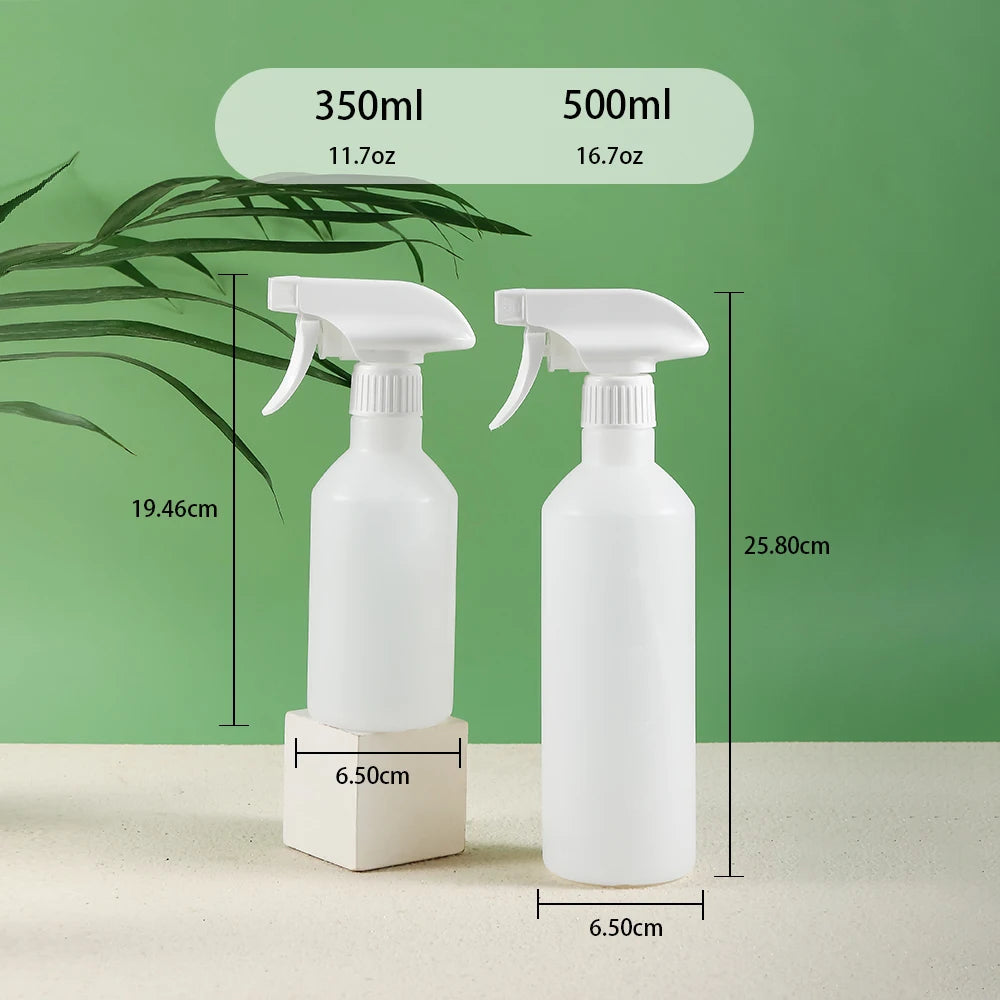 Refillable White Spray Bottles