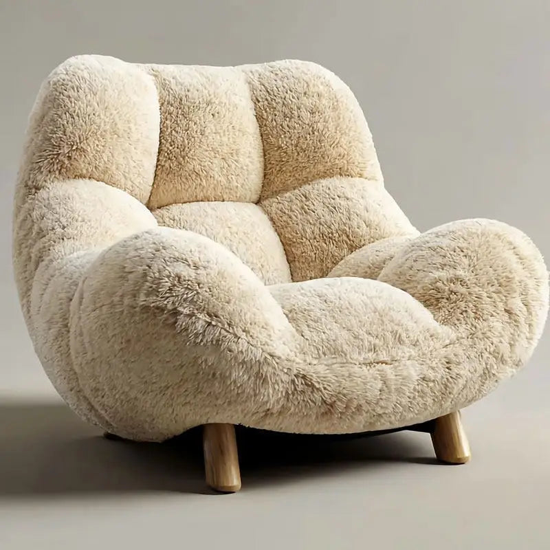 Luxury Velvet Ergonomic Living Chair