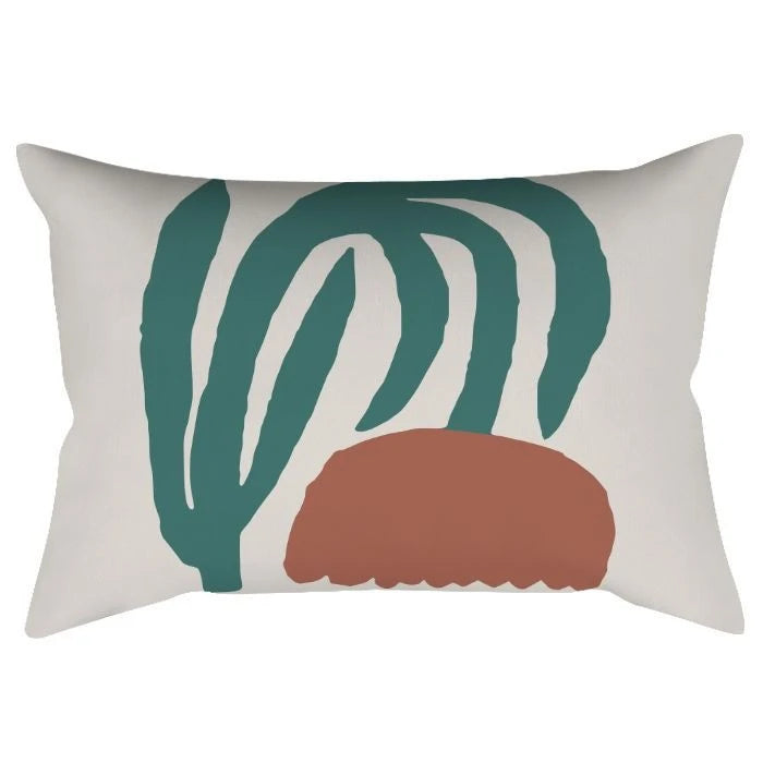 Stylish Nordic Printed Lumbar Cover