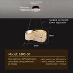 Luxury Crystal LED Pendant Chandelier