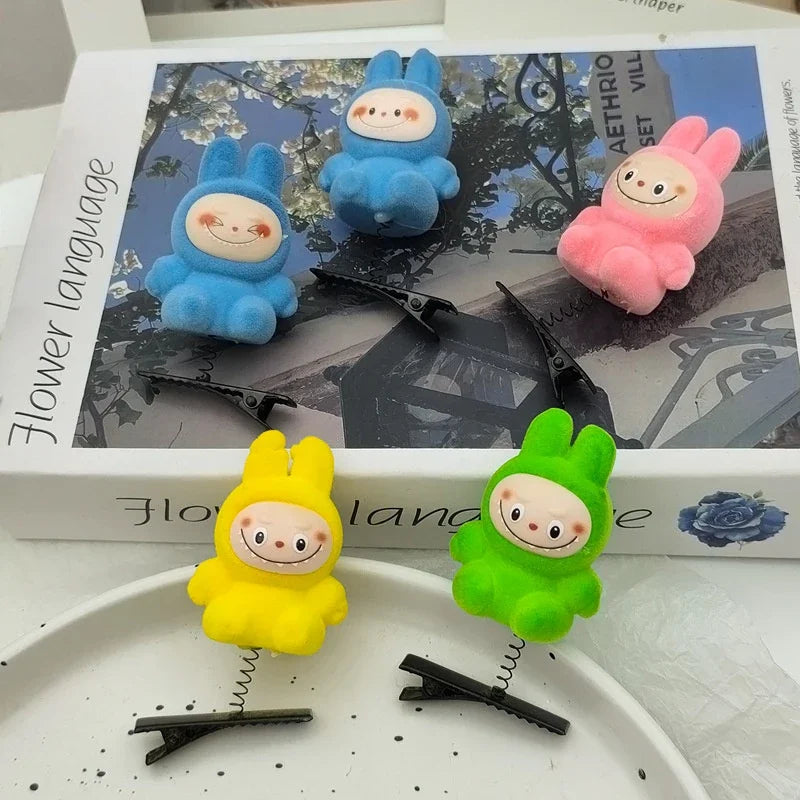 LABUBU FAN 5Pcs New Hair Clips