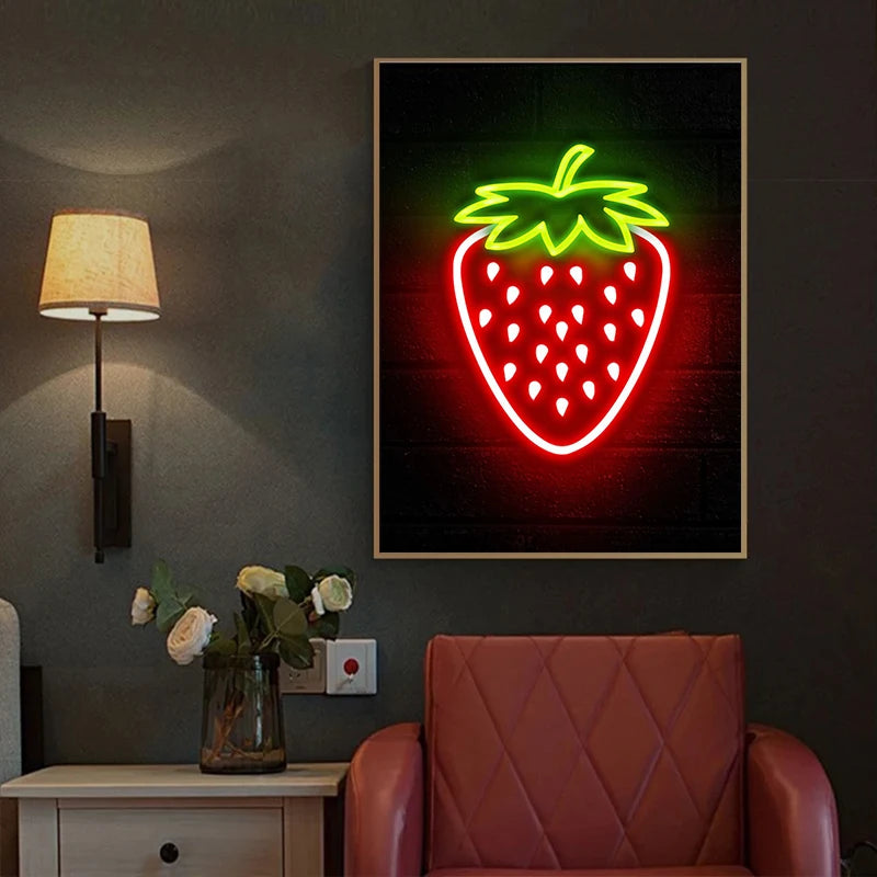 Vibrant Fruit Canvas Wall Art