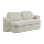 79" Boneless Convertible Loveseat Bed