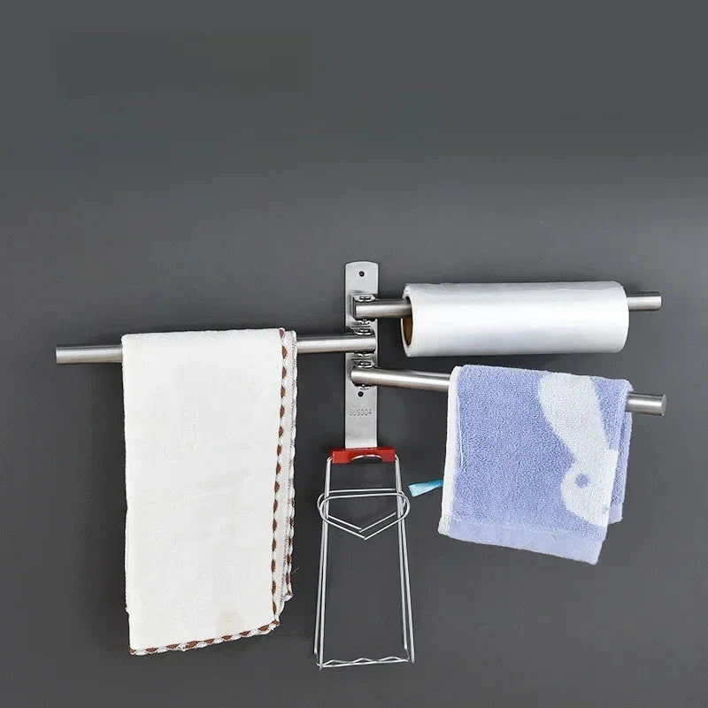 Swing Arm Towel Rack Holder