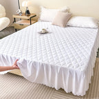 Quilted Waterproof Breathable Bed Skirt