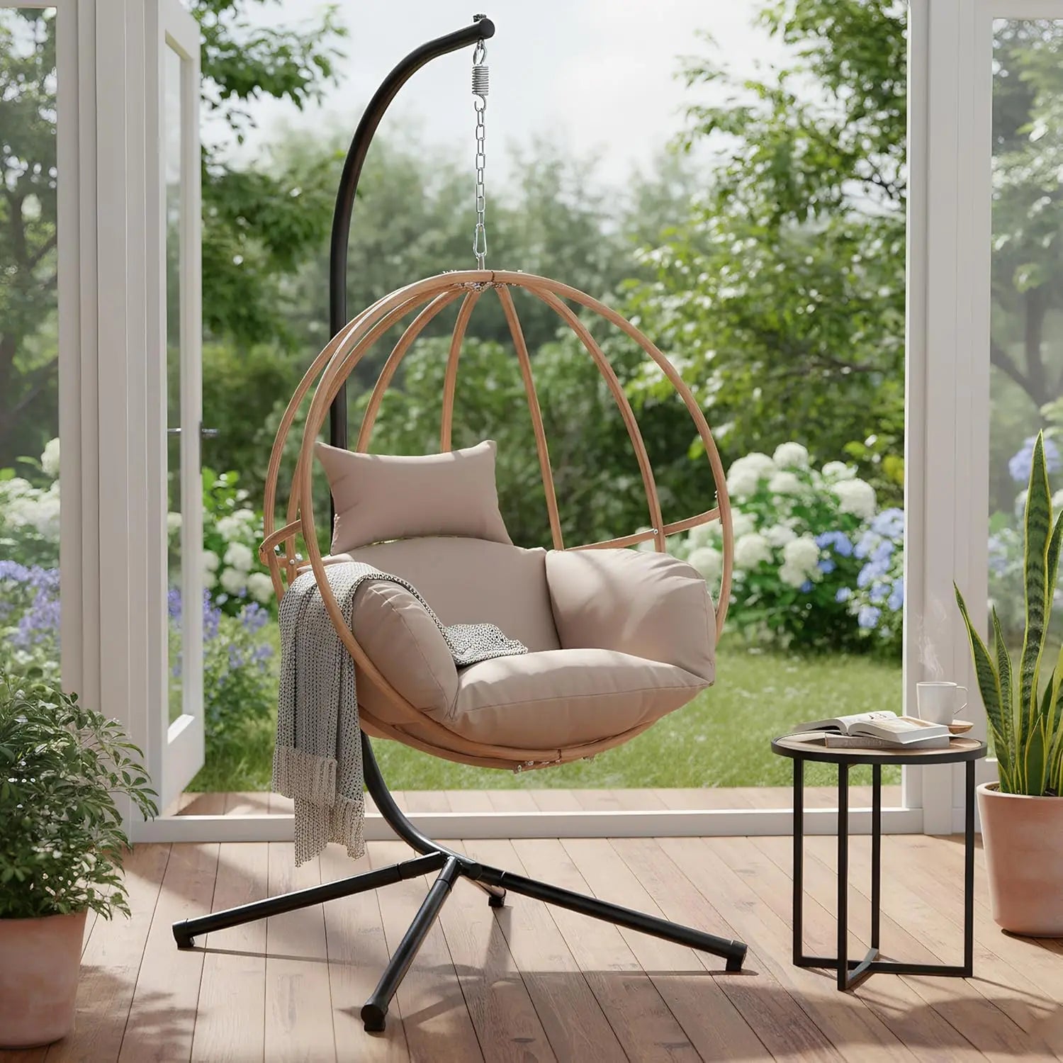 Oversized 2-Person Egg Swing Chair