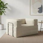 Convertible Corduroy Sleeper Sofa