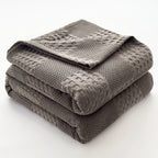 Pure Cotton Waffle Weave Blanket