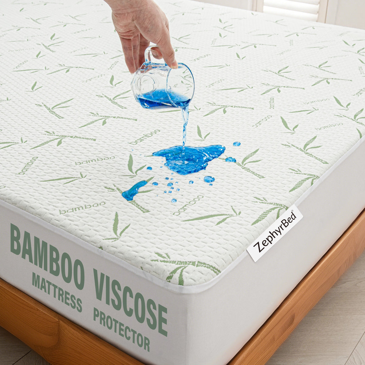 Bamboo Waterproof Cooling Mattress Protector