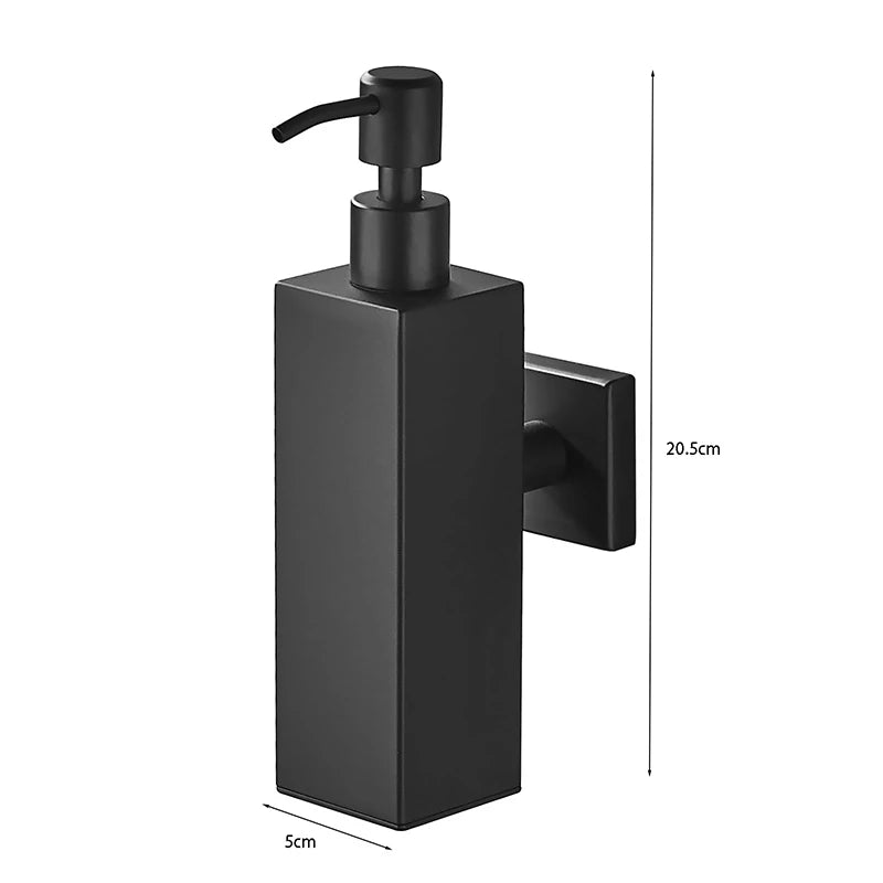 Glass Wall Mounted Soap Dispenser