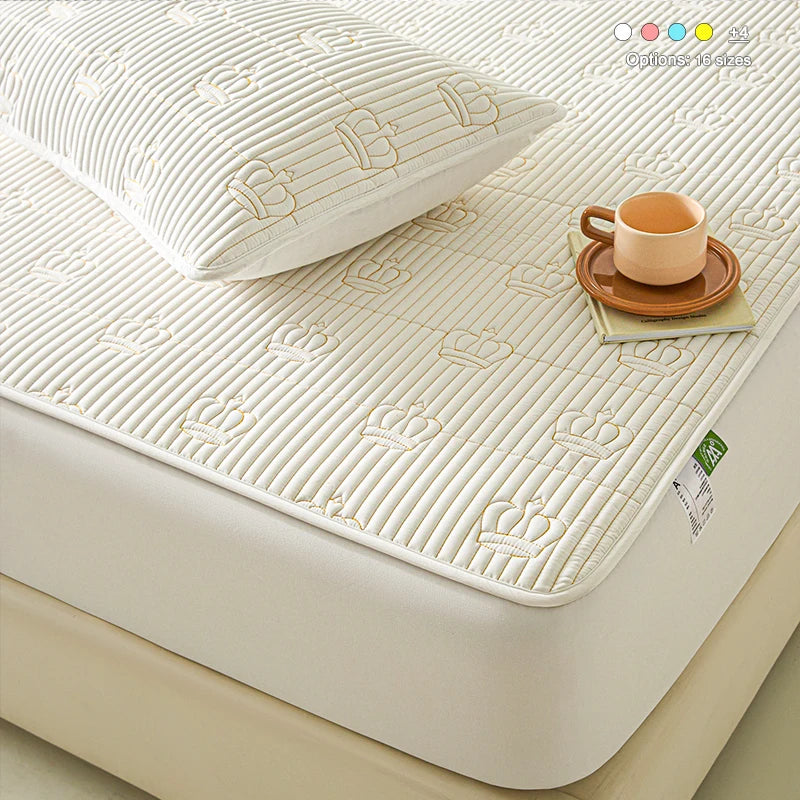Antimicrobial Quilted Mattress Protector