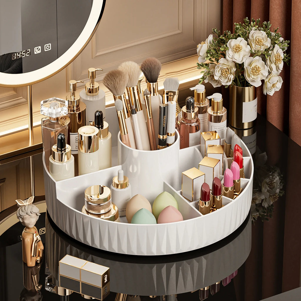360° Rotating Makeup Storage Organizer