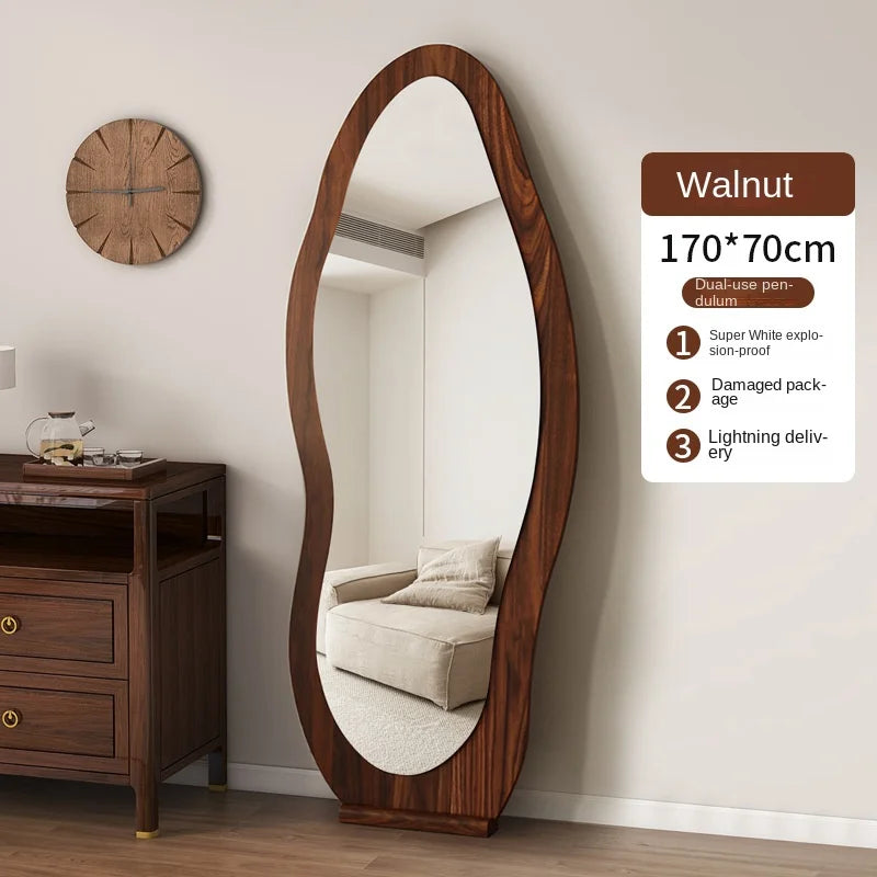 Irregular Full-Length Floor & Wall Mirror