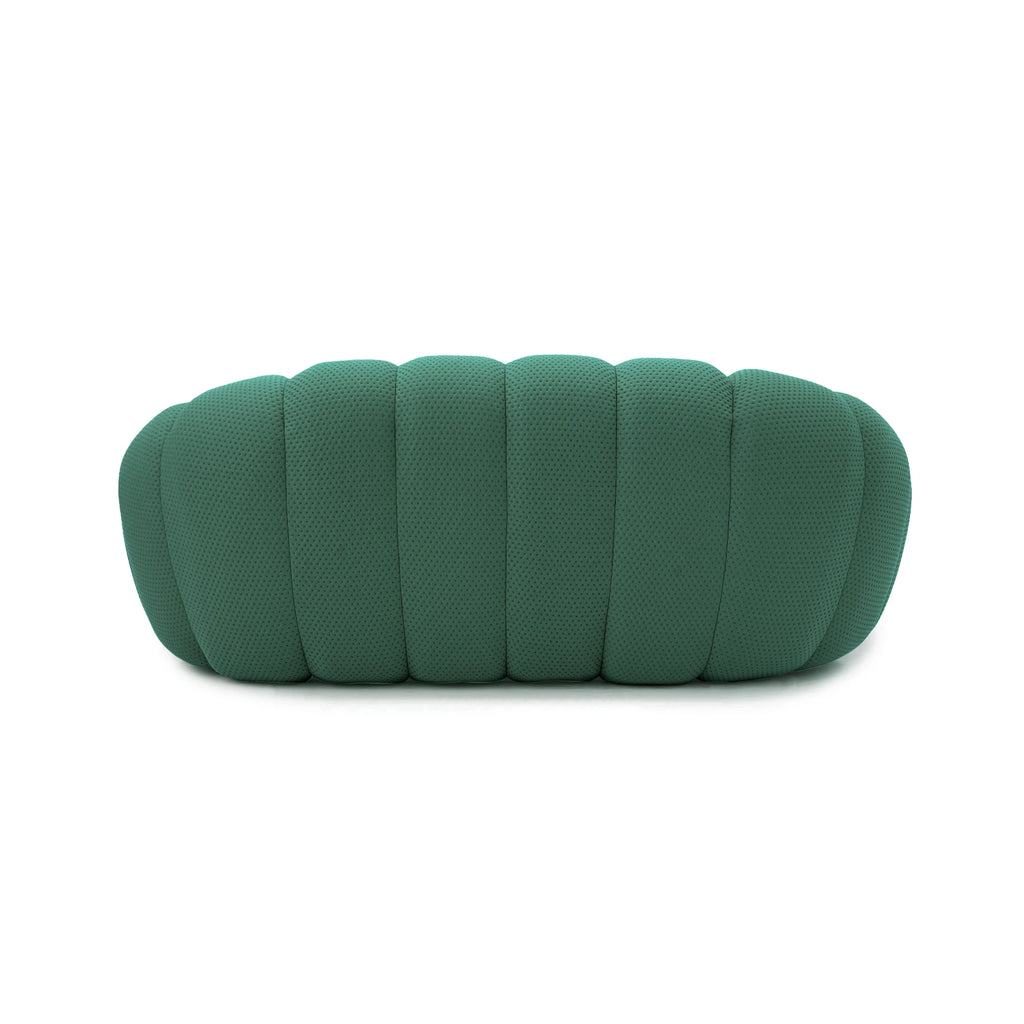 78" Curved Boneless Floor Sofa