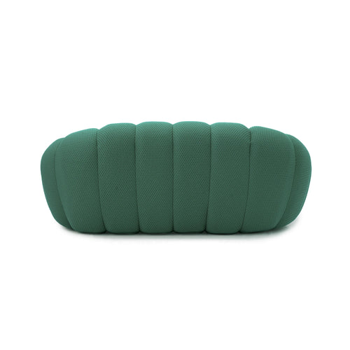 78" Curved Boneless Floor Sofa