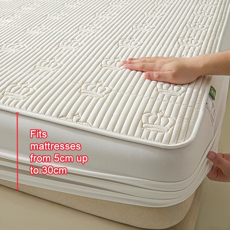 Antimicrobial Quilted Mattress Protector