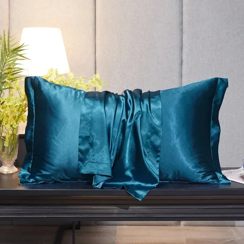 Premium Solid Satin Pillowcase