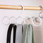 Five-Ring Multi-Function Closet Hanger