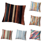 Premium Reversible Striped Cushion