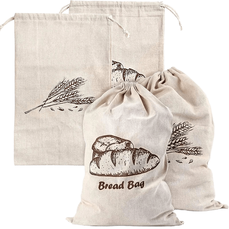 Eco Friendly Linen Bread Bag