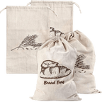 Eco Friendly Linen Bread Bag
