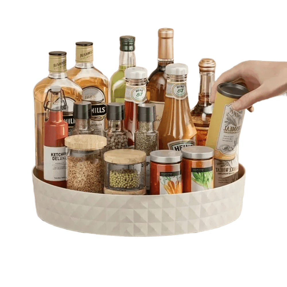 Space-Saving 360° Spice Rack
