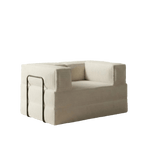 Convertible Corduroy Sleeper Sofa