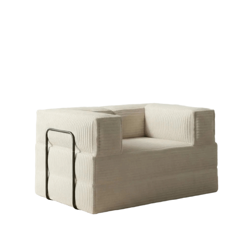 Convertible Corduroy Sleeper Sofa